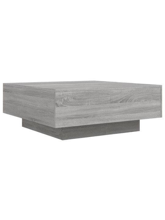 Konferenční stolek šedý sonoma 80 x 80 x 31 cm kompozitní dřevo