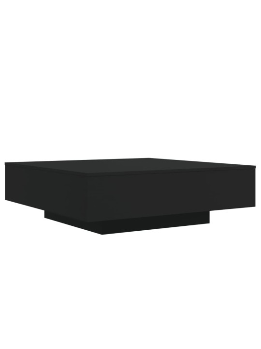 Konferenční stolek černý 100 x 100 x 31 cm kompozitní dřevo