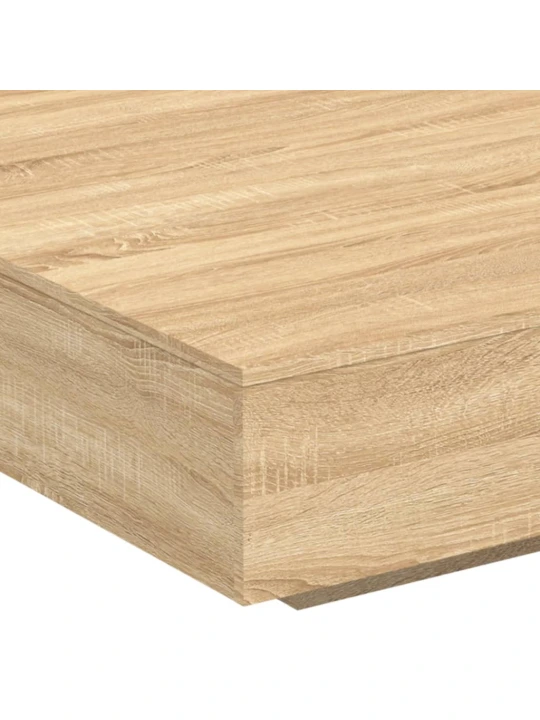 Konferenční stolek dub sonoma 100x100x31 cm kompozitní dřevo