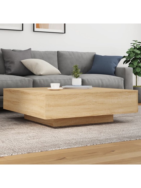 Konferenční stolek dub sonoma 100x100x31 cm kompozitní dřevo