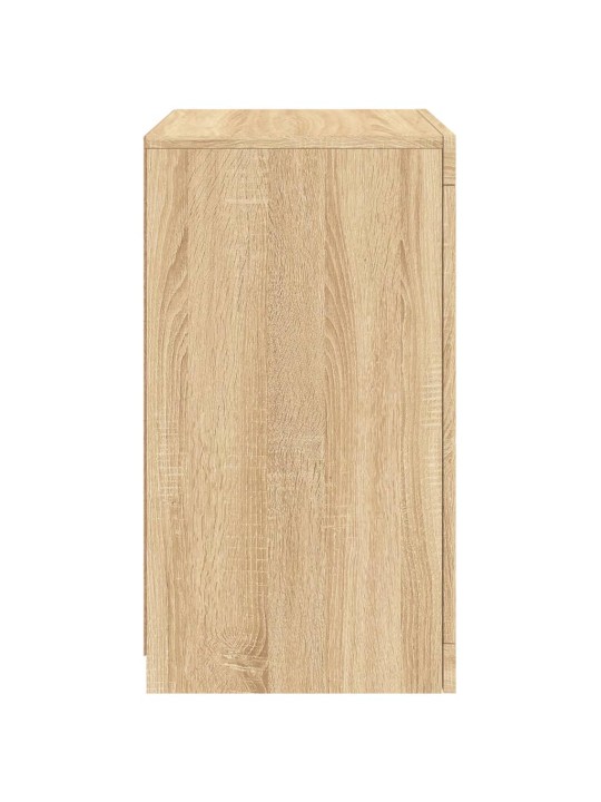 Odkládací skříňka s LED osvětlením dub sonoma kompozitní dřevo