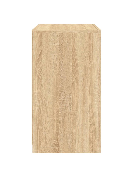 Odkládací skříňky s led osvětlením 2 ks dub sonoma kompozit