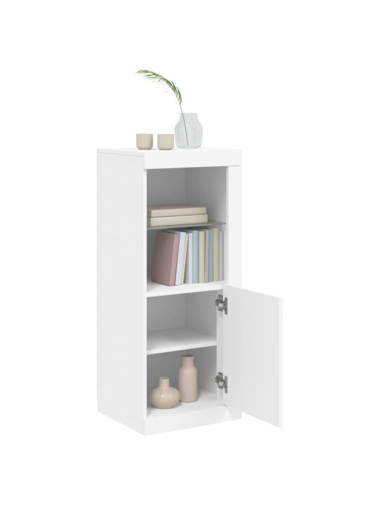 Příborník s LED osvětlením bílý 41 x 37 x 100 cm