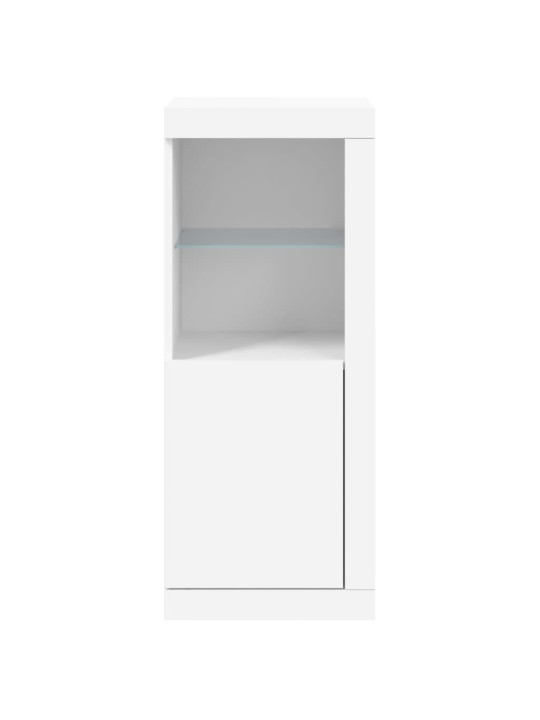Příborník s LED osvětlením bílý 41 x 37 x 100 cm