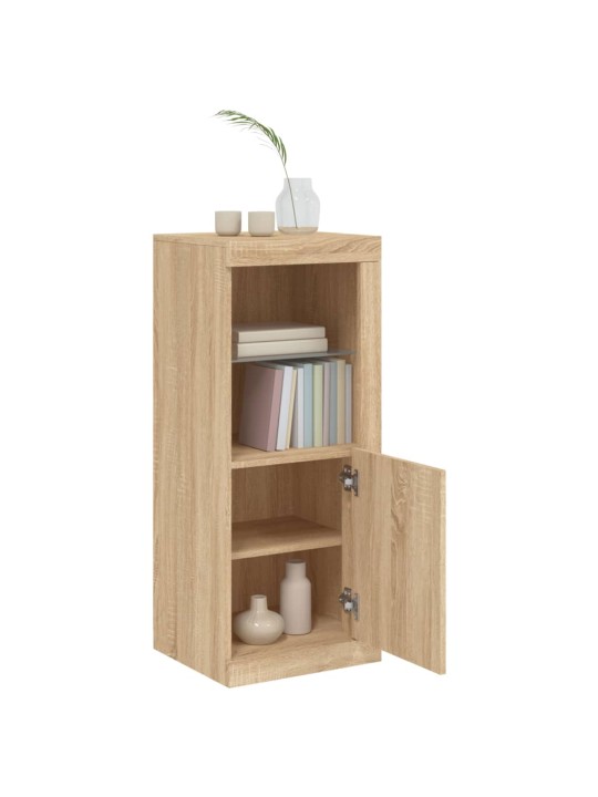 Příborník s LED osvětlením dub sonoma 41 x 37 x 100 cm