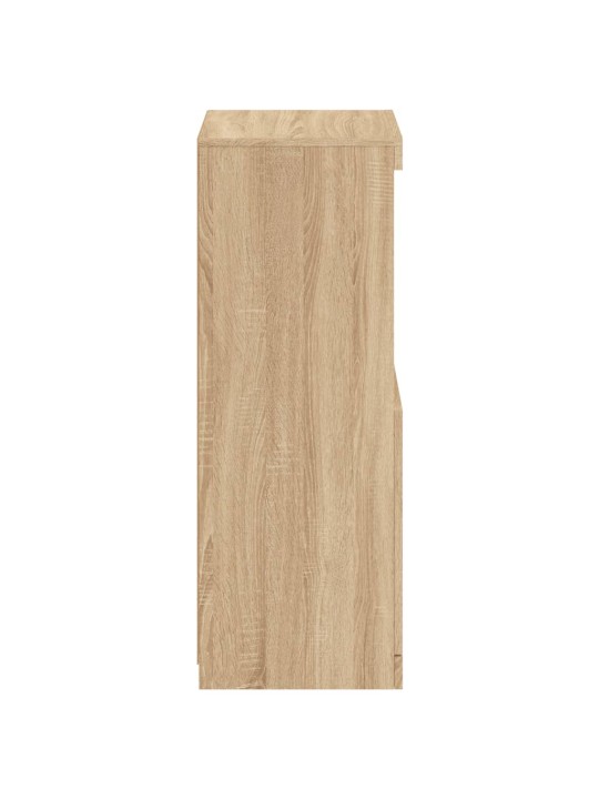 Příborník s LED osvětlením dub sonoma 41 x 37 x 100 cm