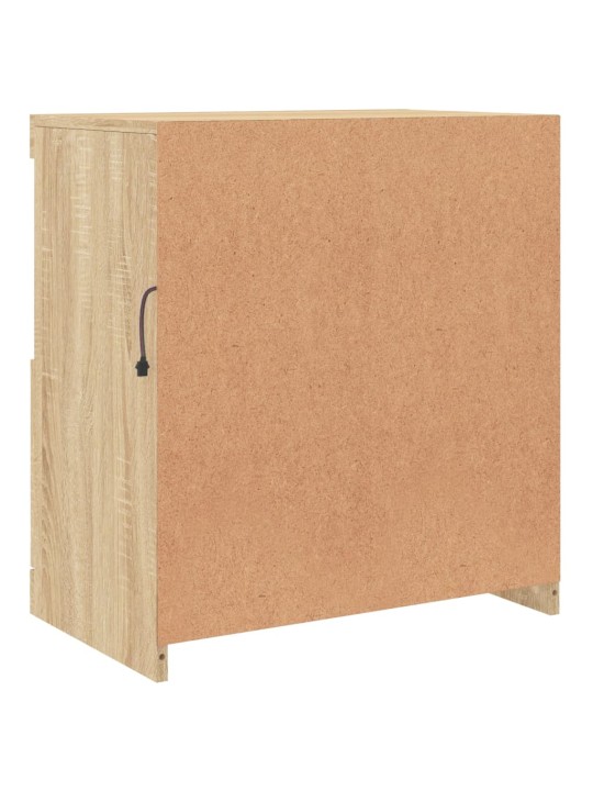 Příborník s LED osvětlením dub sonoma 60 x 37 x 67 cm