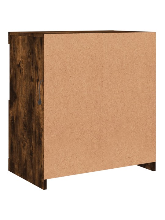Příborník s LED osvětlením kouřový dub 60 x 37 x 67 cm
