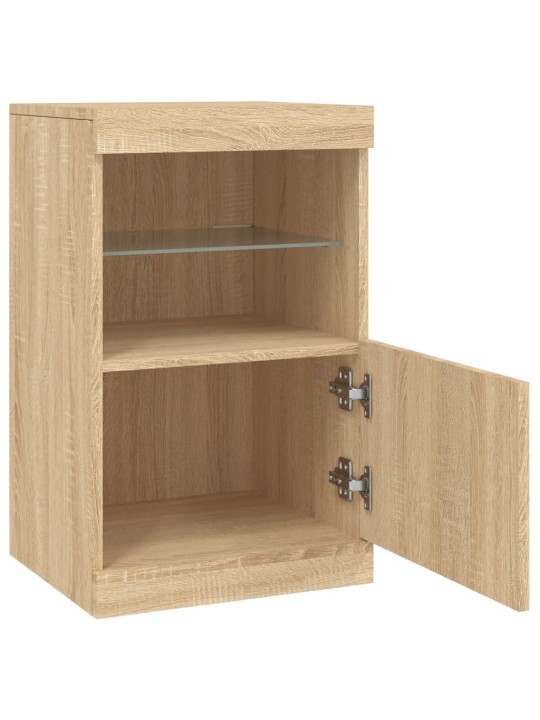 Příborník s LED osvětlením dub sonoma 41 x 37 x 67 cm