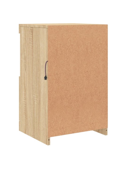 Příborník s LED osvětlením dub sonoma 41 x 37 x 67 cm