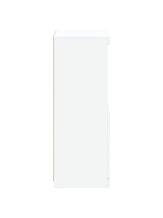 Příborník s LED osvětlením bílý 41 x 37 x 100 cm