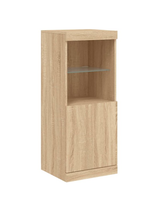 Příborník s LED osvětlením dub sonoma 41 x 37 x 100 cm