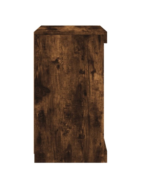 Příborník s LED osvětlením kouřový dub 41 x 37 x 67 cm