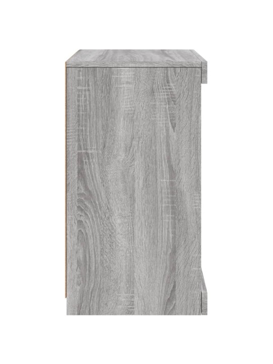 Příborník s LED osvětlením šedý sonoma 41 x 37 x 67 cm