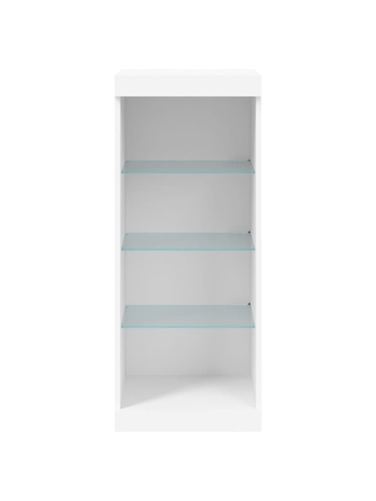 Příborník s LED osvětlením bílý 41 x 37 x 100 cm