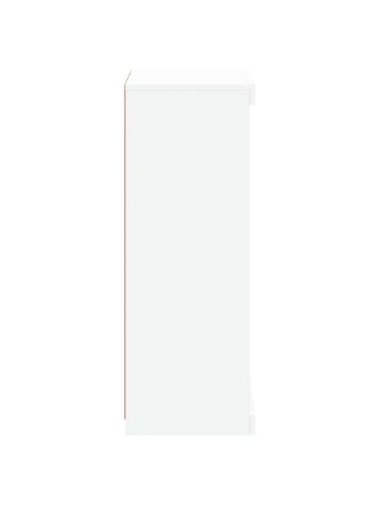 Příborník s LED osvětlením bílý 41 x 37 x 100 cm