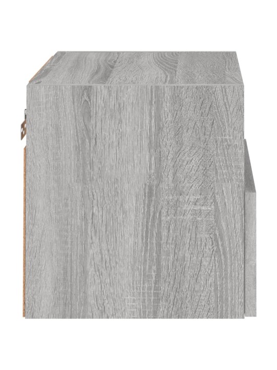 Nástěnná TV skříňka šedá sonoma 40x30x30 cm kompozitní dřevo