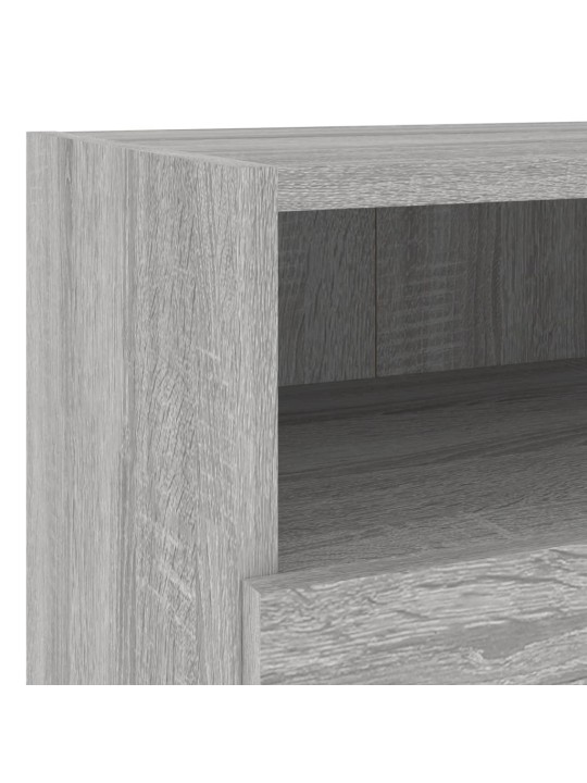 Nástěnná TV skříňka šedá sonoma 40x30x30 cm kompozitní dřevo
