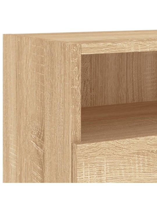 Nástěnná TV skříňka dub sonoma 100x30x30 cm kompozitní dřevo