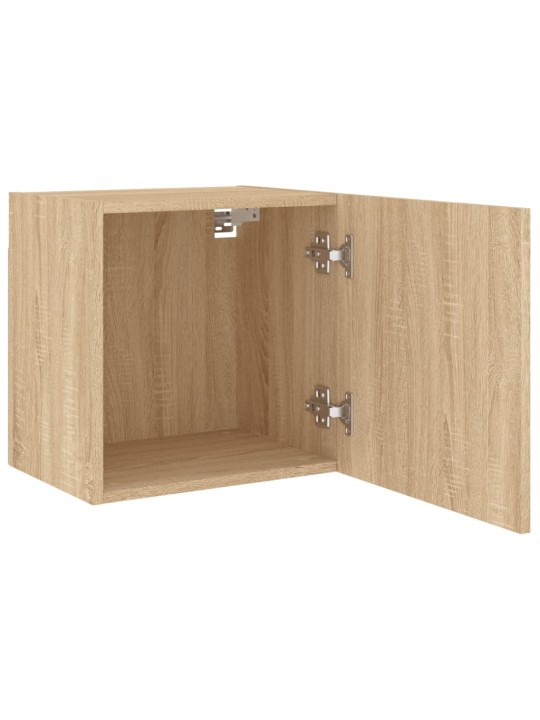 Nástěnná TV skříňka dub sonoma 40,5x30x40 cm kompozitní dřevo