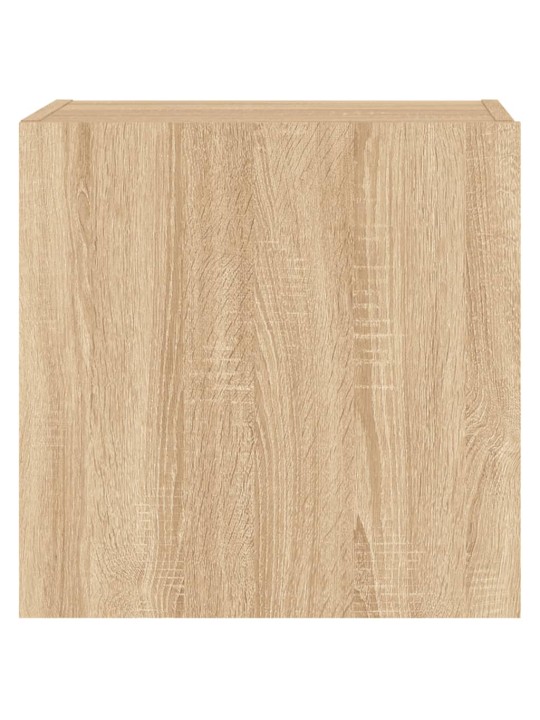 Nástěnná TV skříňka dub sonoma 40,5x30x40 cm kompozitní dřevo