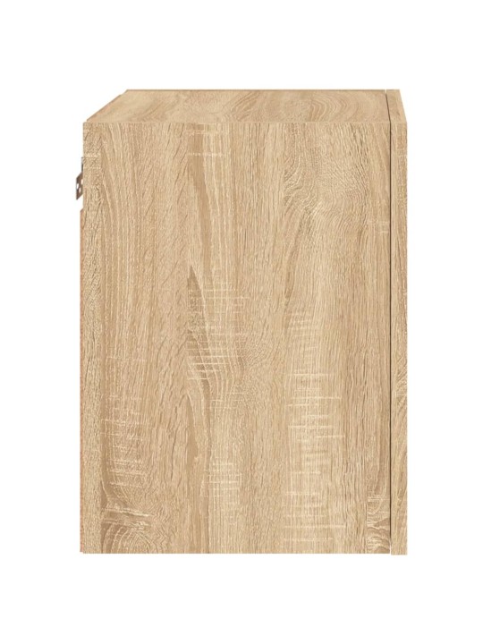 Nástěnná TV skříňka dub sonoma 40,5x30x40 cm kompozitní dřevo