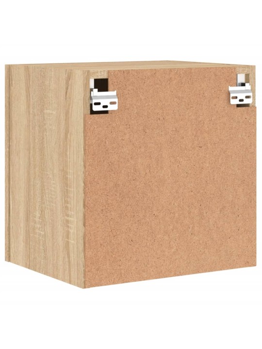 Nástěnná TV skříňka dub sonoma 40,5x30x40 cm kompozitní dřevo
