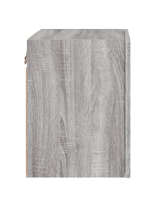 Nástěnné TV skříňky 2 ks šedé sonoma 40,5 x 30 x 40 cm kompozit