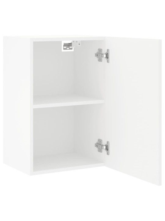 Nástěnná TV skříňka bílá 40,5 x 30 x 60 cm kompozitní dřevo