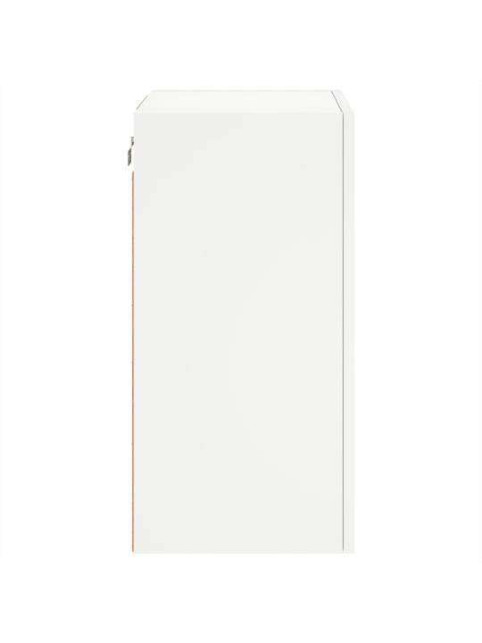 Nástěnná TV skříňka bílá 40,5 x 30 x 60 cm kompozitní dřevo