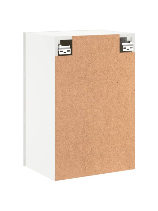 Nástěnná TV skříňka bílá 40,5 x 30 x 60 cm kompozitní dřevo