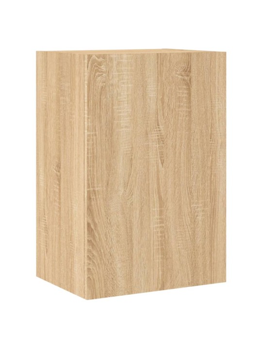 Nástěnná TV skříňka dub sonoma 40,5x30x60 cm kompozitní dřevo