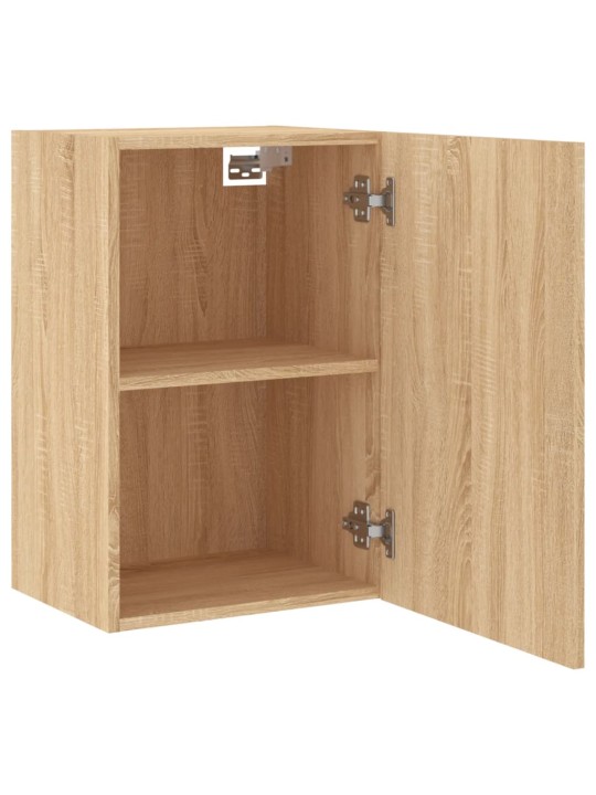 Nástěnné TV skříňky 2 ks dub sonoma 40,5x30x60 cm kompozit
