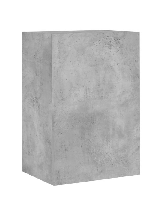 Nástěnná TV skříňka betonově šedá 40,5 x 30 x 60 cm kompozit