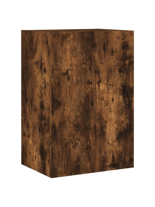 Nástěnná TV skříňka kouřový dub 40,5x30x60 cm kompozitní dřevo