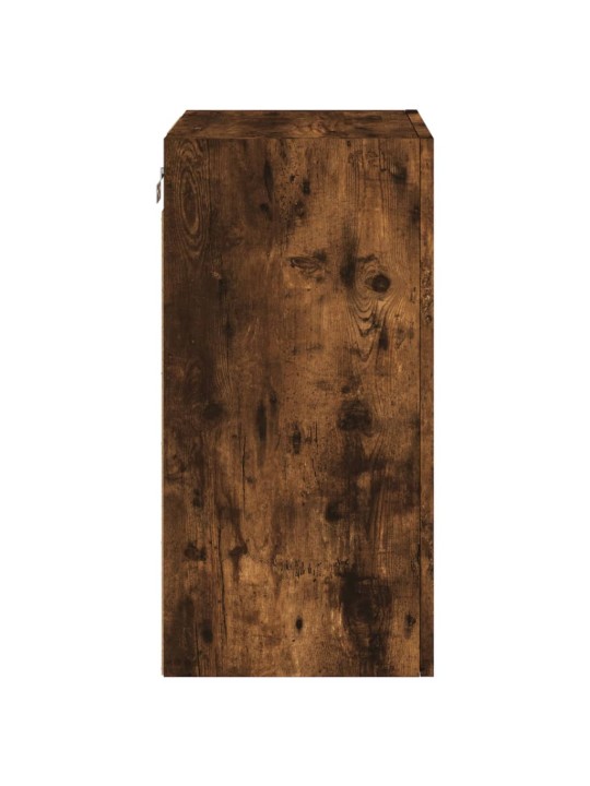 Nástěnná TV skříňka kouřový dub 40,5x30x60 cm kompozitní dřevo