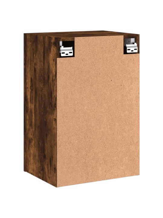 Nástěnná TV skříňka kouřový dub 40,5x30x60 cm kompozitní dřevo