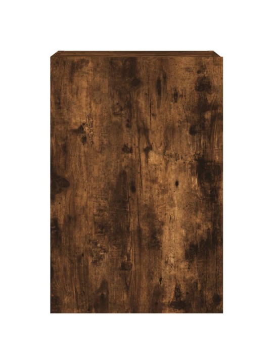Nástěnné TV skříňky 2 ks kouřový dub 40,5 x 30 x 60 cm kompozit