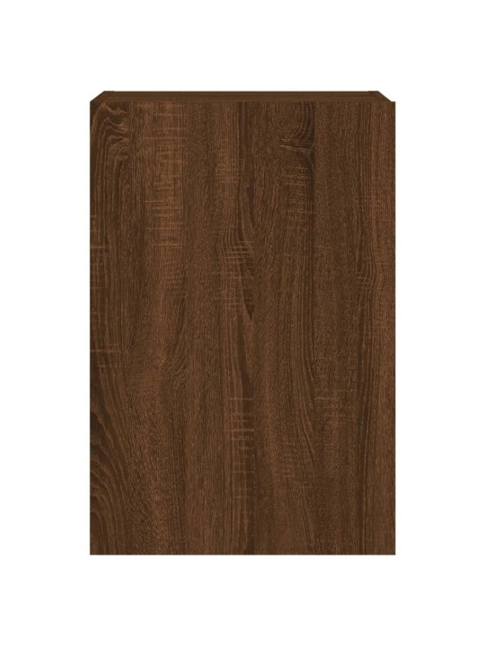 Nástěnná TV skříňka hnědý dub 40,5x30x60 cm kompozitní dřevo