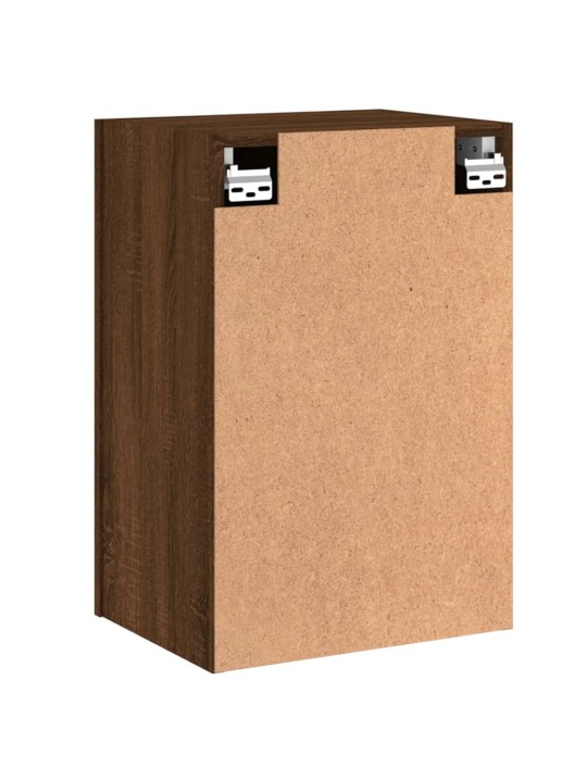 Nástěnná TV skříňka hnědý dub 40,5x30x60 cm kompozitní dřevo