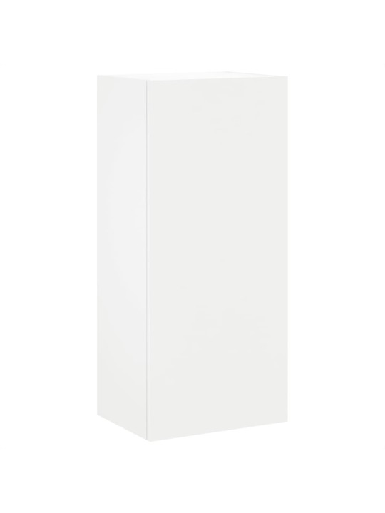 Nástěnná TV skříňka bílá 40,5 x 30 x 90 cm kompozitní dřevo
