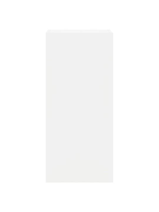 Nástěnná TV skříňka bílá 40,5 x 30 x 90 cm kompozitní dřevo
