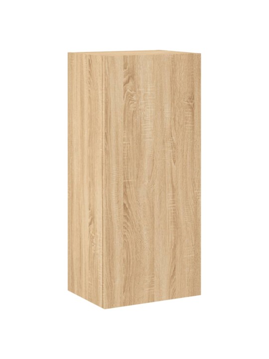 Nástěnná TV skříňka dub sonoma 40,5x30x90 cm kompozitní dřevo