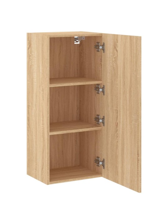 Nástěnná TV skříňka dub sonoma 40,5x30x90 cm kompozitní dřevo