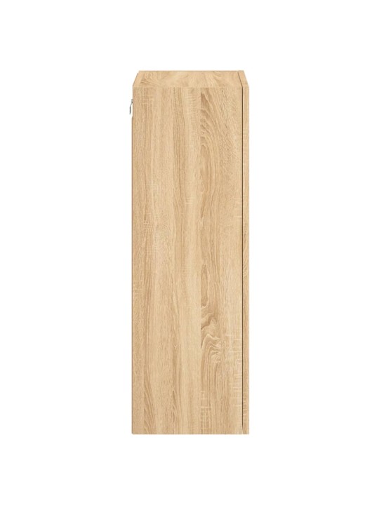 Nástěnná TV skříňka dub sonoma 40,5x30x90 cm kompozitní dřevo