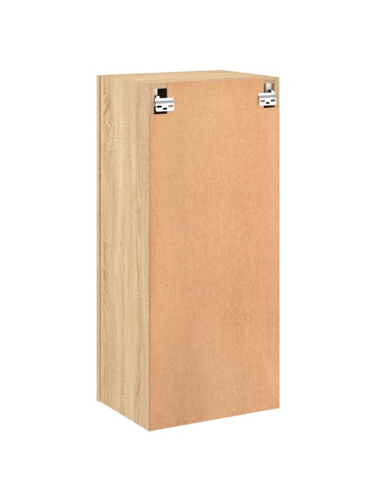 Nástěnná TV skříňka dub sonoma 40,5x30x90 cm kompozitní dřevo