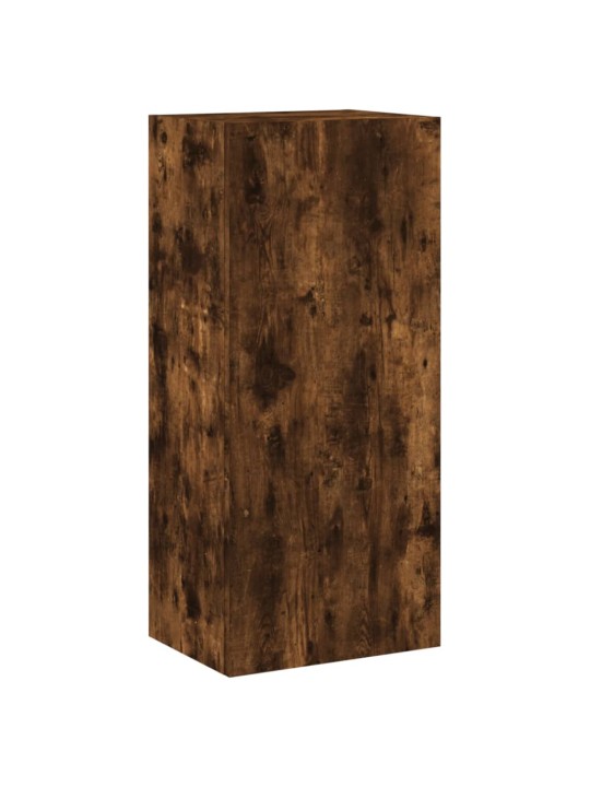 Nástěnná TV skříňka kouřový dub 40,5x30x90 cm kompozitní dřevo