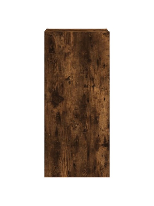 Nástěnná TV skříňka kouřový dub 40,5x30x90 cm kompozitní dřevo