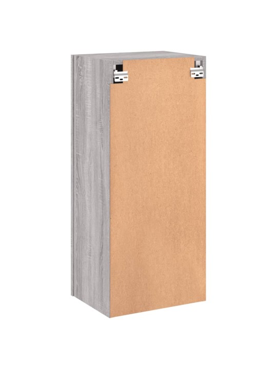 Nástěnná TV skříňka šedá sonoma 40,5x30x90 cm kompozitní dřevo