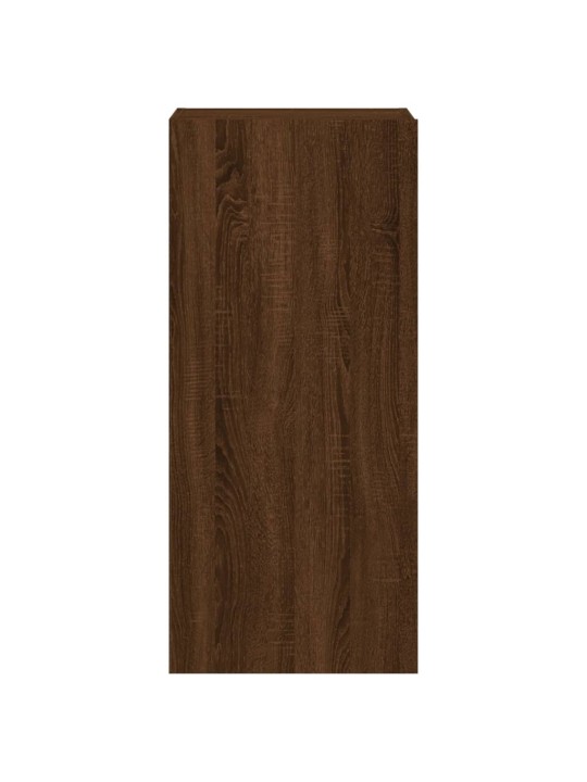 Nástěnná TV skříňka hnědý dub 40,5x30x90 cm kompozitní dřevo